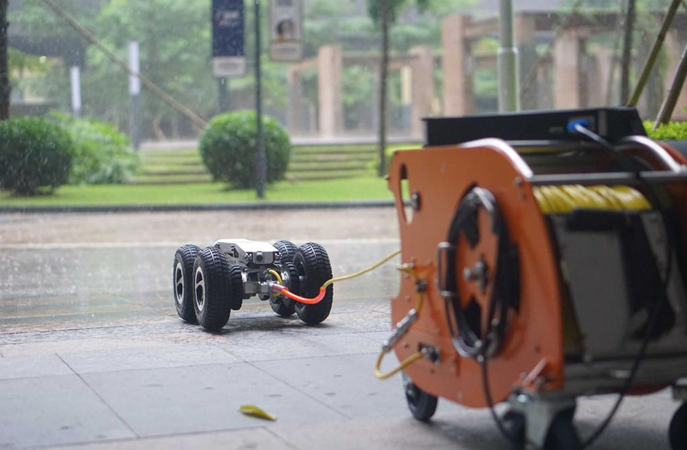 285月牙湖管道检测机器人