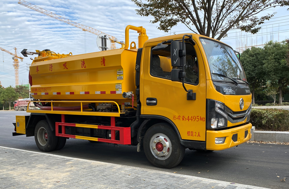 282月牙湖清洗吸污车