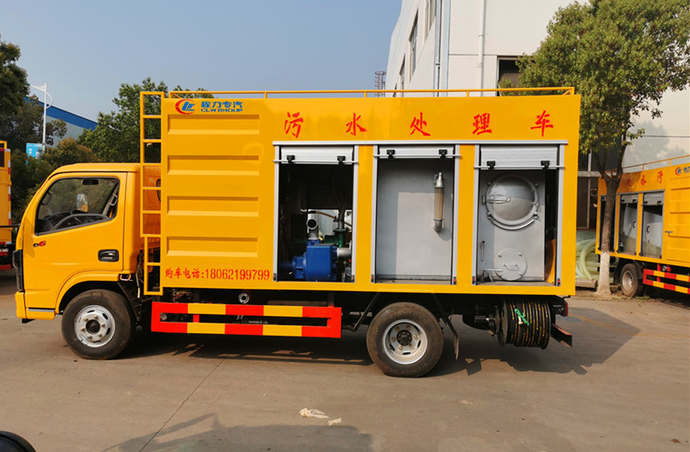 281月牙湖污水分离车